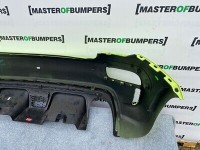 Fiat 500 Abarth 595 Face Lifting 2016-2020 Rear Bumper In Green Genuine [f771]