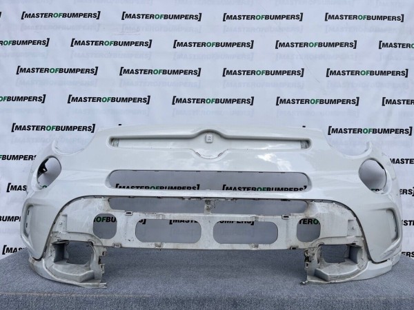 Fiat 500l Trekking 2013-2017 Front Bumper White Genuine [f895]