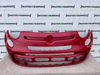 Fiat 500l Lounge Hatchback 2013-2017 Front Bumper Red Genuine [f409]