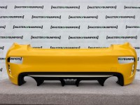 Fiat 500 Abarth 595 2016-2022 Rear Bumper + Difuser No Pdc Genuine [f510]