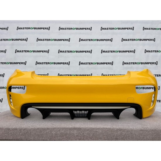 Fiat 500 Abarth 595 2016-2022 Rear Bumper + Difuser No Pdc Genuine [f510]