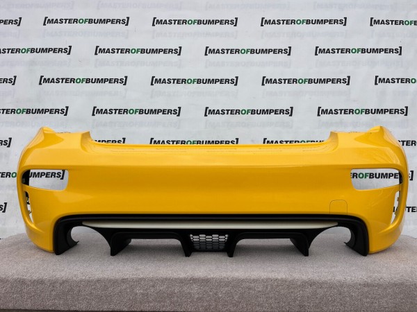 Fiat 500 Abarth 595 2016-2022 Rear Bumper + Difuser No Pdc Genuine [f510]