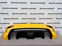 Fiat 500 Abarth 595 2016-2022 Rear Bumper + Difuser No Pdc Genuine [f510]