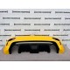 Fiat 500 Abarth 595 2016-2022 Rear Bumper + Difuser No Pdc Genuine [f510]