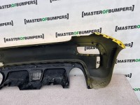 Fiat 500 Abarth 595 2016-2022 Rear Bumper + Difuser No Pdc Genuine [f510]