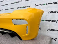 Fiat 500 Abarth 595 2016-2022 Rear Bumper + Difuser No Pdc Genuine [f510]