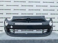 Fiat 500 S Sport 2012-2018 Front Bumper In Grey Genuine [f555]