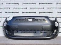 Fiat 500 Electric Icon Passion 2021-on Front Bumper Grey 6 Pdc Genuine [f189]