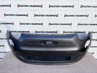 Fiat 500 Electric Icon Passion 2021-on Front Bumper Grey 6 Pdc Genuine [f189]