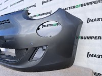 Fiat 500 Electric Icon Passion 2021-on Front Bumper Grey 6 Pdc Genuine [f189]