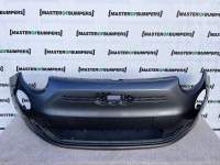 Fiat 500 Electric Icon Passion 2021-on Front Bumper Grey 6 Pdc Genuine [f190]