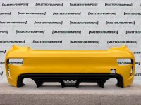 Fiat 500 Abarth 595 Face Lifting 2016-2023 Rear Bumper No Pdc Genuine [f379]