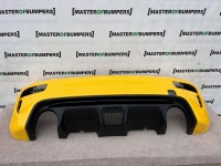 Fiat 500 Abarth 595 Face Lifting 2016-2023 Rear Bumper No Pdc Genuine [f379]