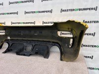 Fiat 500 Abarth 595 Face Lifting 2016-2023 Rear Bumper No Pdc Genuine [f379]