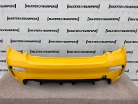 Fiat 500 Abarth 595 Face Lifting 2016-2023 Rear Bumper No Pdc Genuine [f379]