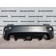 Fiat 500 Abarth 595 2016-2020 Rear Bumper In Grey + Difuser Genuine [f426]