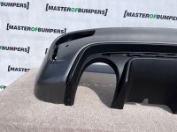 Fiat 500 Abarth 595 2016-2020 Rear Bumper In Grey + Difuser Genuine [f426]