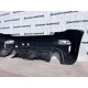 Fiat 500 Abarth 595 2016-2020 Rear Bumper In Grey + Difuser Genuine [f426]