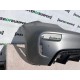 Fiat 500 Abarth 595 2016-2020 Rear Bumper In Grey + Difuser Genuine [f426]