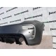 Fiat 500 Abarth 595 2016-2020 Rear Bumper In Grey + Difuser Genuine [f426]