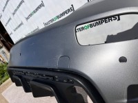 Fiat 500 Abarth 595 2016-2020 Rear Bumper In Grey + Difuser Genuine [f426]