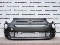 Fiat 500 Lounge Se Face Lifting 2016-2021 Front Bumper Grey Genuine [f479]