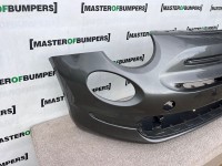 Fiat 500 Lounge Se Face Lifting 2016-2021 Front Bumper Grey Genuine [f479]