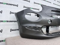 Fiat 500 Lounge Se Face Lifting 2016-2021 Front Bumper Grey Genuine [f479]