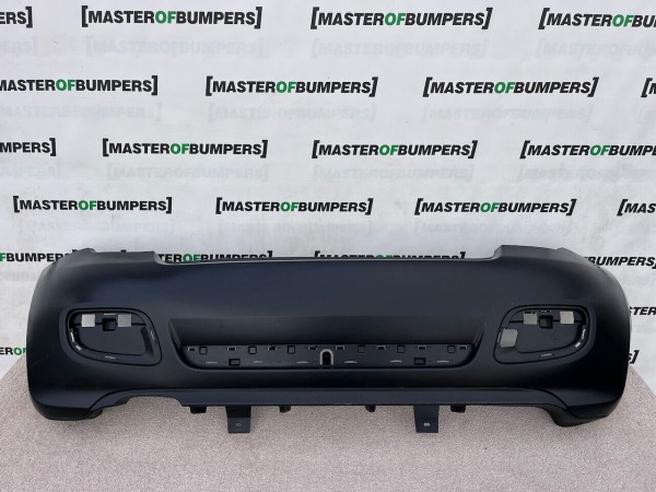 Fiat 500 S Sport Hatchback 2012-2015 Rear Bumper No Pdc Genuine [f509]