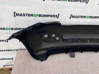 Fiat 500 S Sport Hatchback 2012-2015 Rear Bumper No Pdc Genuine [f509]