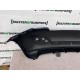 Fiat 500 S Sport Hatchback 2012-2015 Rear Bumper No Pdc Genuine [f509]