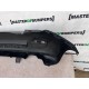 Fiat 500 S Sport Hatchback 2012-2015 Rear Bumper No Pdc Genuine [f509]