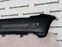 Fiat 500 S Sport Hatchback 2012-2015 Rear Bumper No Pdc Genuine [f509]