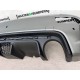 Fiat 500 Abarth 595 2016-2022 Rear Bumper Grey + Difuser Pdc Genuine [f511]