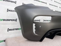 Fiat 500 Abarth 595 2016-2022 Rear Bumper Grey + Difuser Pdc Genuine [f511]