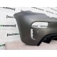 Fiat 500 Abarth 595 2016-2022 Rear Bumper Grey + Difuser Pdc Genuine [f511]