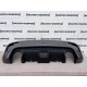 Fiat 500 Abarth 595 2016-2022 Rear Bumper Grey + Difuser Pdc Genuine [f511]