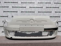 Fiat 500 Basic 2005-2012 Front Bumper White Genuine [f227]