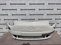 Fiat 500 Basic 2005-2012 Front Bumper White Genuine [f227]