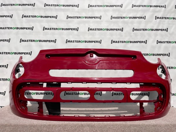 Fiat 500l Lounge 2013-2017 Front Bumper Red Genuine [f229]