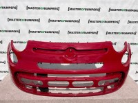 Fiat 500l Lounge 2013-2017 Front Bumper Red Genuine [f229]