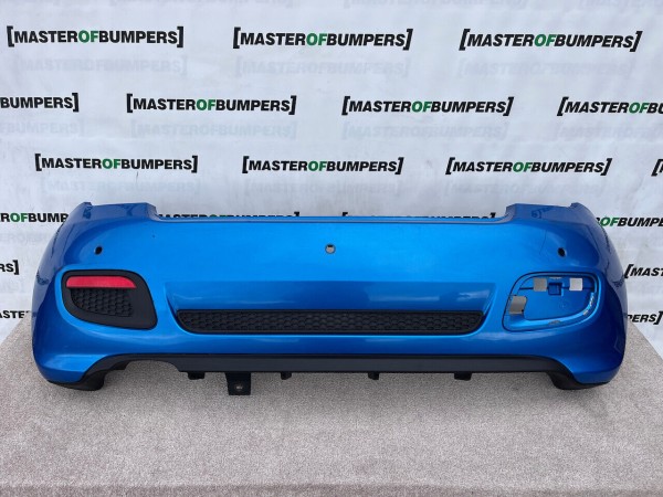 Fiat 500 S Sport 2012-2015 Rear Bumper 3 Pdc Genuine [f401]