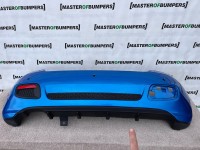 Fiat 500 S Sport 2012-2015 Rear Bumper 3 Pdc Genuine [f401]