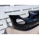 Fiat 500 Lounge Se Face Lifting 2016-2021 Front Bumper Black Genuine [f420]