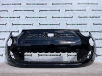 Fiat 500 Electric Icon Passion 2021-on Front Bumper Black No Pdc Genuine [f410]