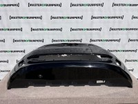 Fiat 500 Electric Icon Passion 2021-on Front Bumper Black No Pdc Genuine [f410]