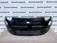 Fiat 500 Electric Icon Passion 2021-on Front Bumper Black No Pdc Genuine [f410]