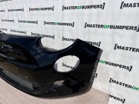 Fiat 500 Electric Icon Passion 2021-on Front Bumper Black No Pdc Genuine [f410]