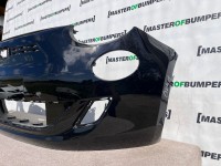 Fiat 500 Electric Icon Passion 2021-on Front Bumper Black No Pdc Genuine [f410]