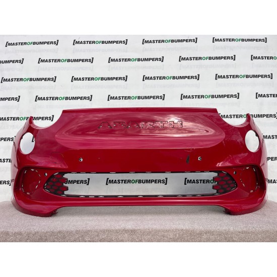 Fiat 500e Abarth Electric 2024-on Front Bumper 6 Pdc Genuine [f499]